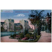 Пруссия Кёнигсберг Kenigsberg Калининград Замковый пруд