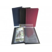 Альбом для банкнот (банкнотница) на 20 банкнот, чёрный, пр-во СОМС, Россия Альбом для банкнот (банкнотница) на 20 банкнот, чёрный, пр-во СОМС, Россия