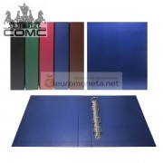 Альбом сегрегатор Optima с кольцевым механизмом, коричневый, бумвинил, корешок 45 мм, пр-во СОМС, Россия Альбом сегрегатор Optima с кольцевым механизмом, коричневый, бумвинил, корешок 45 мм, пр-во СОМС, Россия